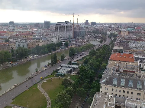 Donaukanal Vom Ringturm Sued