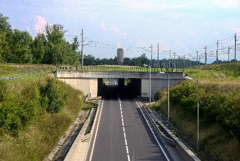 Donauuferbahn Überführung B1 Ennsdorf