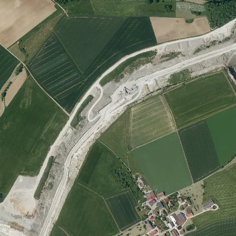 Dop40 Landkreis Ansbach 32580 5464 (Bayerische Vermessungsverwaltung)