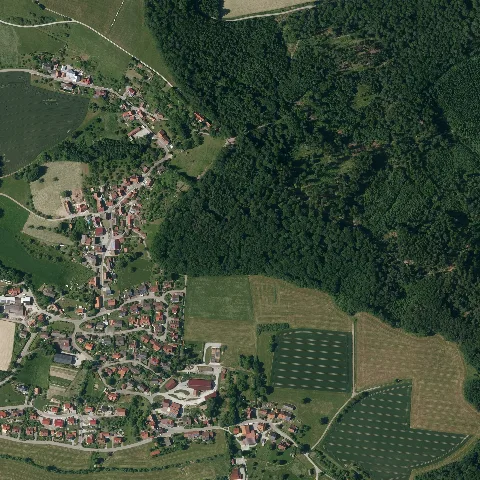 Dop40 Landkreis Ansbach 32584 5448 (Bayerische Vermessungsverwaltung)