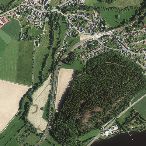 Dop40 Landkreis Hof 32707 5565 (Bayerische Vermessungsverwaltung)