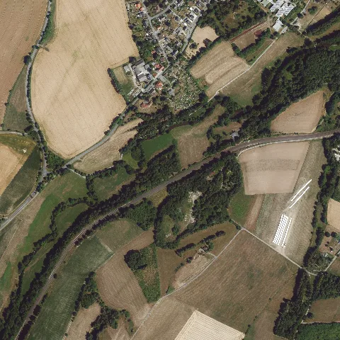 Dop40 Landkreis Hof 32708 5566 (Bayerische Vermessungsverwaltung)