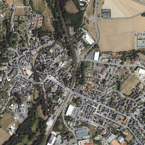 Dop40 Landkreis Hof 32709 5567 (Bayerische Vermessungsverwaltung)