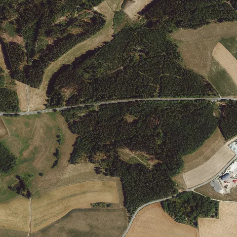 Dop40 Landkreis Hof 32712 5578 (Bayerische Vermessungsverwaltung)