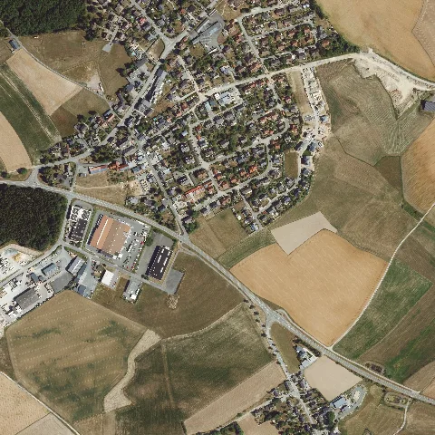 Dop40 Landkreis Hof 32713 5578 (Bayerische Vermessungsverwaltung)
