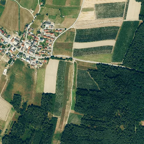 Dop40 Landkreis Pfaffenhofen A.d.ilm 32686 5390 (Bayerische Vermessungsverwaltung)