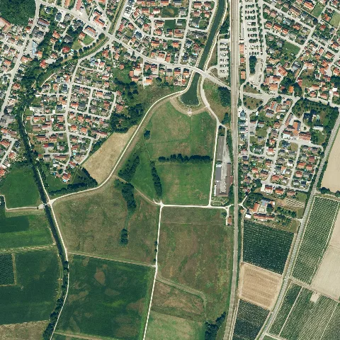 Dop40 Landkreis Pfaffenhofen A.d.ilm 32689 5386 (Bayerische Vermessungsverwaltung)