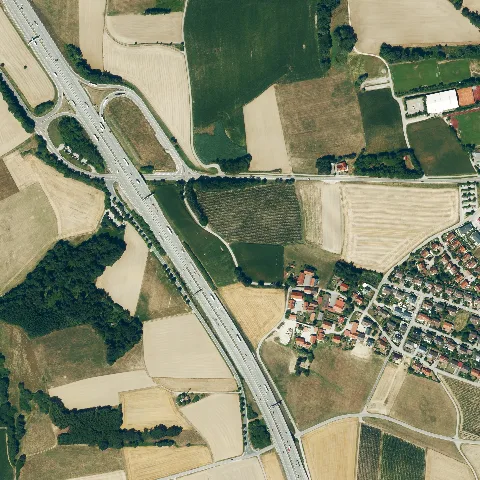 Dop40 Landkreis Pfaffenhofen A.d.ilm 32691 5375 (Bayerische Vermessungsverwaltung)
