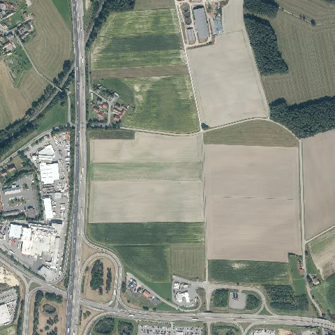 Dop40 Landkreis Schwandorf 32729 5467 (Bayerische Vermessungsverwaltung)