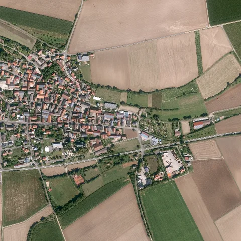 Dop40 Landkreis Würzburg 32569 5502 (Bayerische Vermessungsverwaltung)