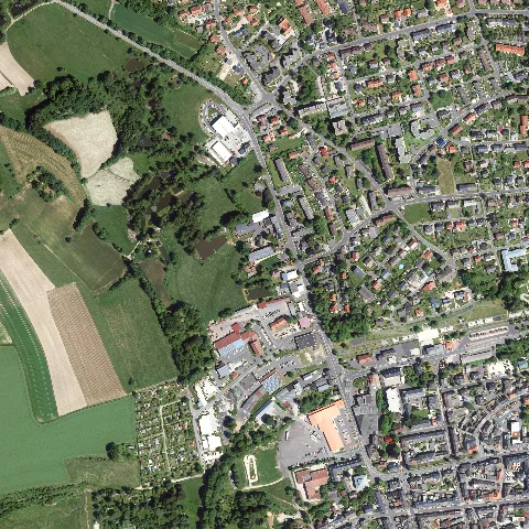 Dop40 Landkreis Wunsiedel Im Fichtelgebirge 32714 5547 (Bayerische Vermessungsverwaltung)