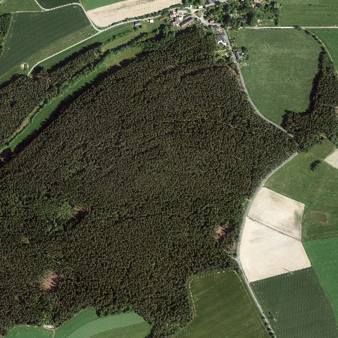 Dop40 Landkreis Wunsiedel Im Fichtelgebirge 32714 5549 (Bayerische Vermessungsverwaltung)
