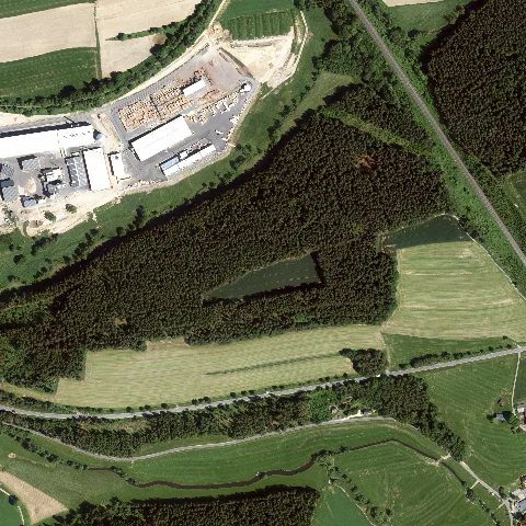 Dop40 Landkreis Wunsiedel Im Fichtelgebirge 32717 5547 (Bayerische Vermessungsverwaltung)