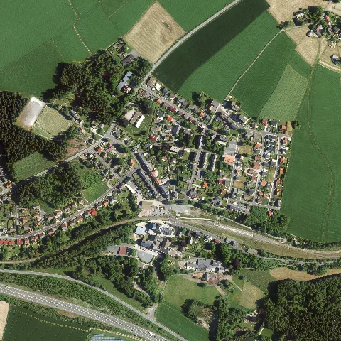 Dop40 Landkreis Wunsiedel Im Fichtelgebirge 32722 5564 (Bayerische Vermessungsverwaltung)