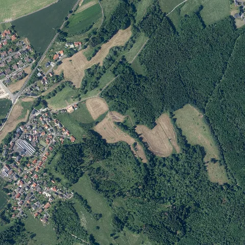 Dop40 Landkreis Wunsiedel Im Fichtelgebirge 32724 5544 (Bayerische Vermessungsverwaltung)