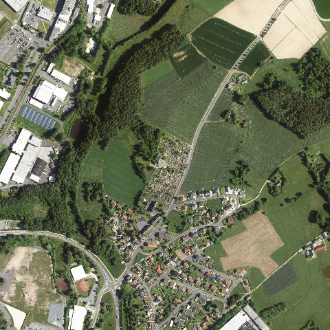 Dop40 Landkreis Wunsiedel Im Fichtelgebirge 32724 5563 (Bayerische Vermessungsverwaltung)
