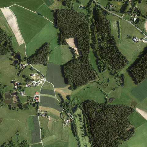 Dop40 Landkreis Wunsiedel Im Fichtelgebirge 32725 5563 (Bayerische Vermessungsverwaltung)
