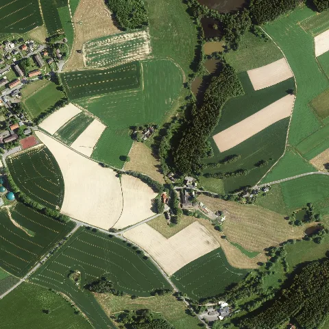 Dop40 Landkreis Wunsiedel Im Fichtelgebirge 32725 5564 (Bayerische Vermessungsverwaltung)