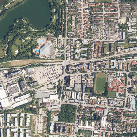 Dop40 Stadt Regensburg 32723 5434 (Bayerische Vermessungsverwaltung)