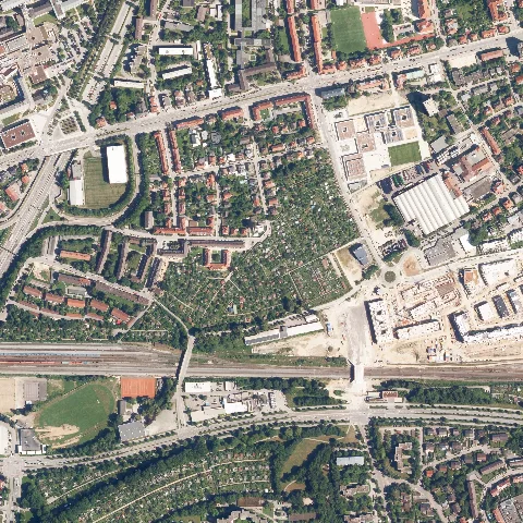Dop40 Stadt Regensburg 32724 5433 (Bayerische Vermessungsverwaltung)