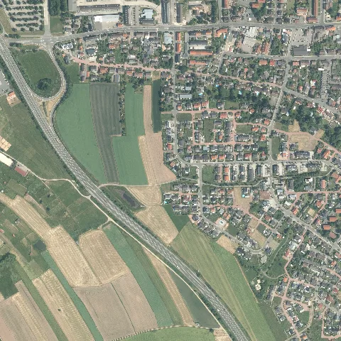 Dop40 Stadt Weiden I.d.opf. 32726 5506 (Bayerische Vermessungsverwaltung)
