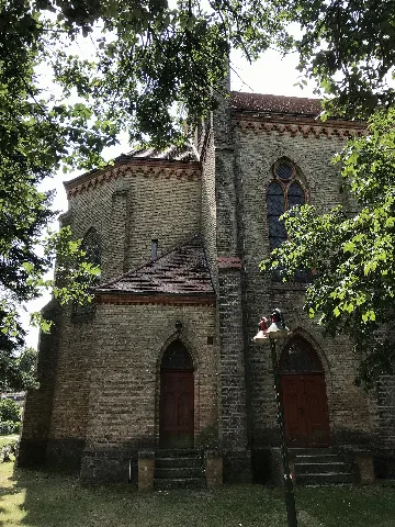 Dorfkirche Friedersdorf Chor Nordansicht
