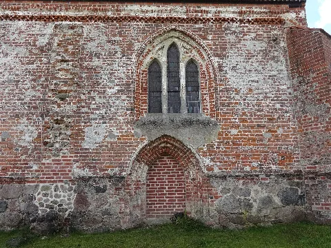 Dorfkirche Sassen Kirchenschiff Nordansicht