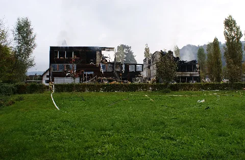 Dornbirn Ausweichschule Fischbach Fire Ruin 08Asd