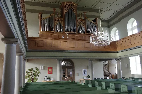 Dransfeld Kirche Innen Orgel