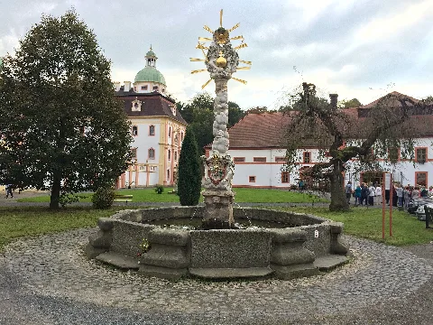 Dreifaltigkeitsbrunnen Ostritz St Marienthal