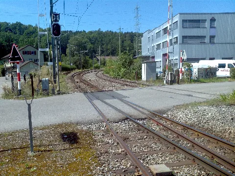 Dreischienengleis Bremgarten Ag