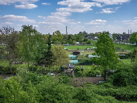 Düsseldorf Niederkassel Schrebergärten