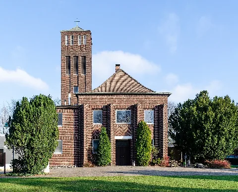 Duisburg, Bergheim, Friedenskirche, 2019 12 Cn 01