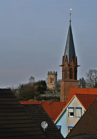 Durchblick Auf Wartturm Ev. Kirche Panoramio