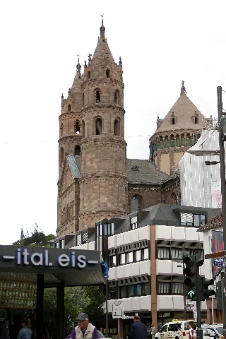 East Facade Worms Cathedral Worms Germany 2017 (2)