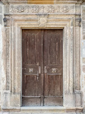 Ebern Door Of The Cemetery Chapel 17Rm1472