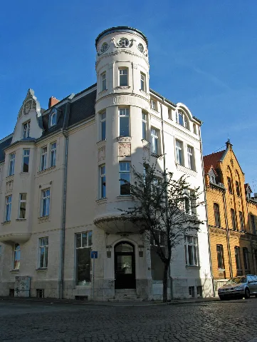 Eckturm Washington Str. H. Abendroth Straße Panoramio