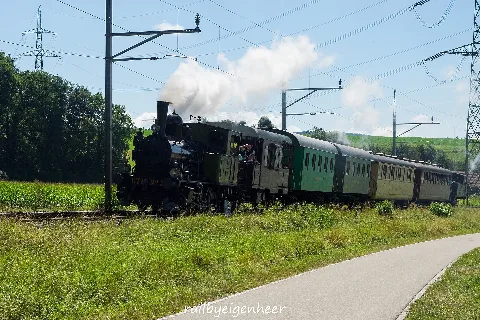 Ed 3 3 N°3 Ex Gürbenthalbahn Baujahr 1901 Slm Dampf Bahn Bern (28204490613)