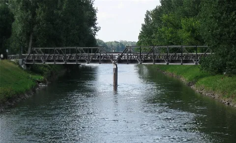 Ehemalige Eisenbahnbruecke Ueber Die Mangfall Rosenheim 1