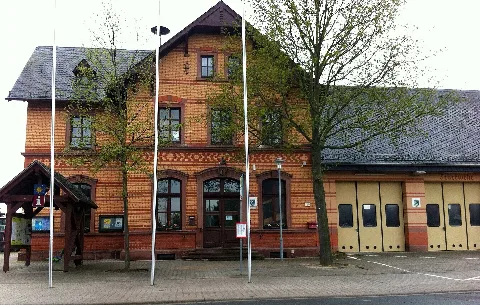 Ehemaliges Bahnhofsgebäude Dittelsheim Heßloch