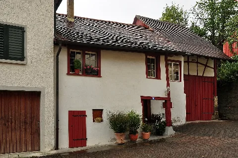 Ehemaliges Gemeinde Und Gesellenhaus, Dorfstrasse 16 In Laufen Uhwiesen 2011 09 19 15 16 38 Shiftn
