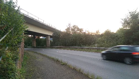 Ehranger Brücke, Östlicher Brückenkopf