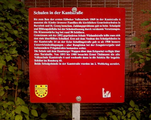Eilbeker Tafelrunde O. Nr. Schulen In Der Kantstraße
