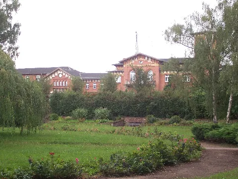 Eilenburg Bahnhof Rosarium