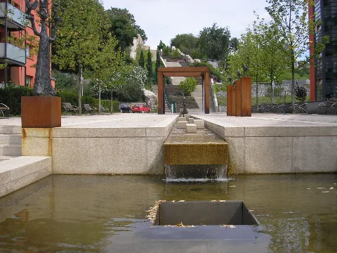 Eingang Landesgartenschau Nordhausen