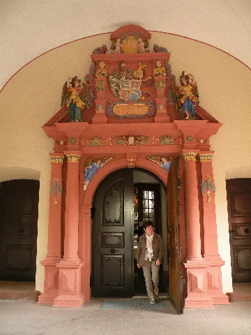Eingang Wallfahrtskirche Unserer Lieben Frau Zu Todtmoos