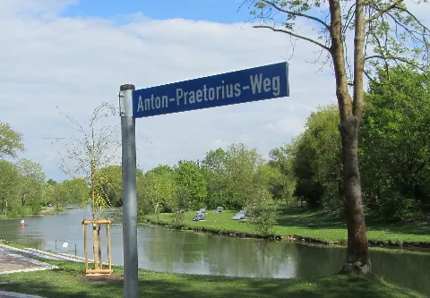 Einweihung Anton Praetorius Weg Lippstadt 7. Mai 2015 Gruener Winkel