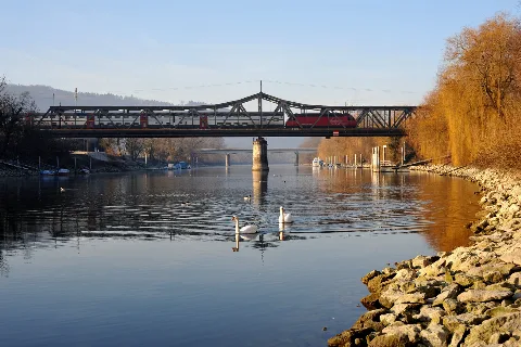 Eisenbahnbruecke Bruegg–Aegerten 01 11
