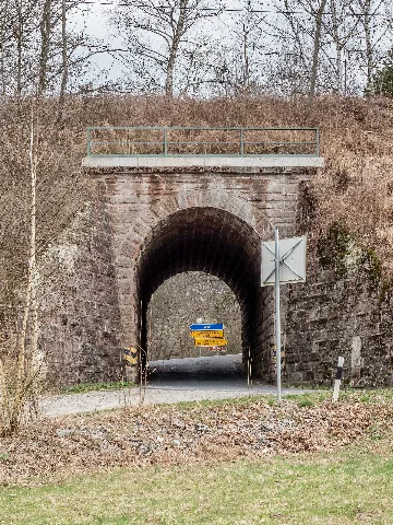 Eisenbahnbrücke Themar B89 Grimmelshausen P3Rm1901
