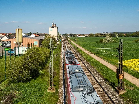 Eisenbahnstrecke Strullendorf Hirschhaid P5022897